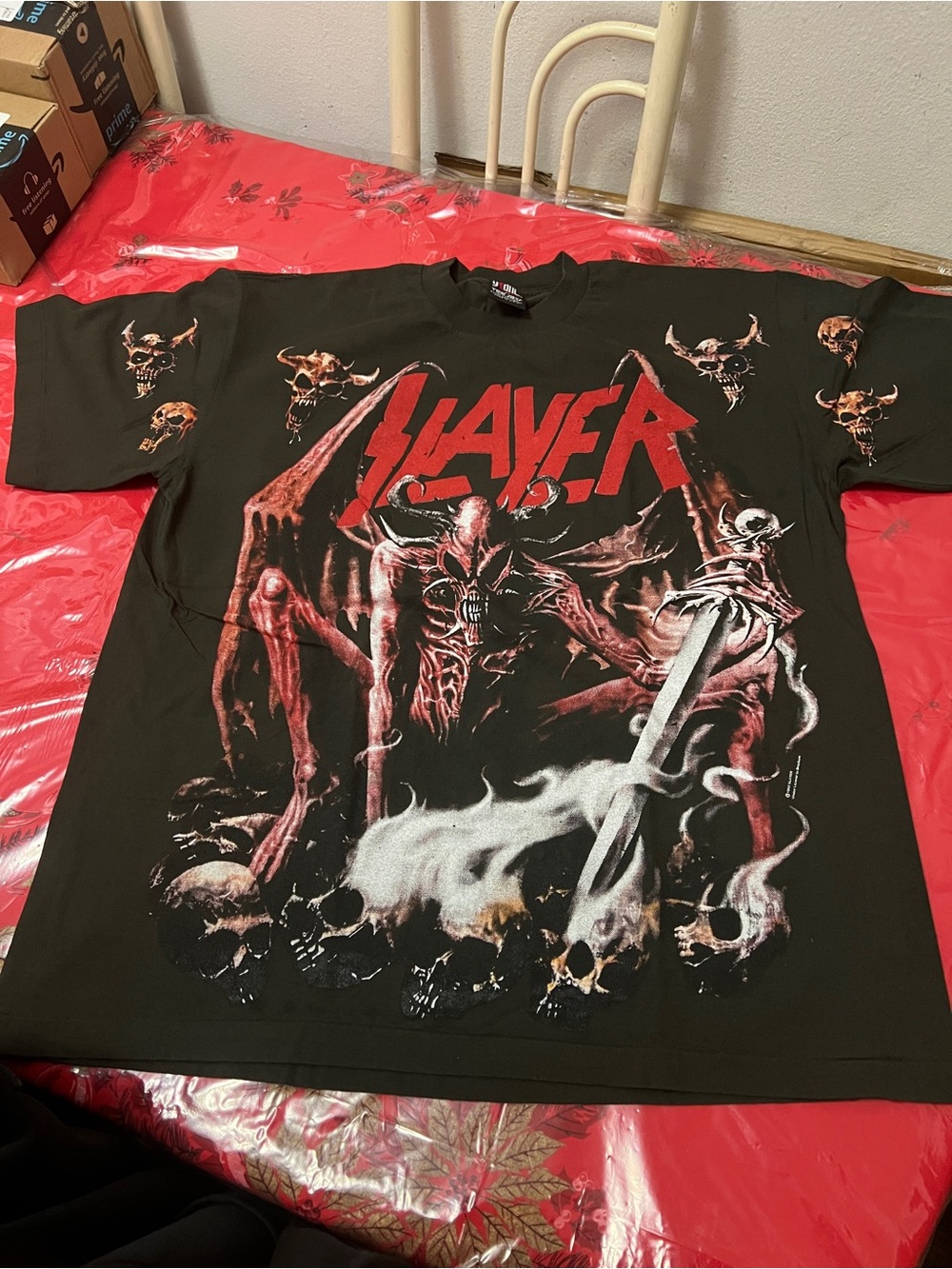 Slayer AOP Menโs Sz Size 2XL in Excellent Condition
